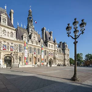 Administration Gallery: Hotel de Ville, housing of the citys local administration, Paris, France