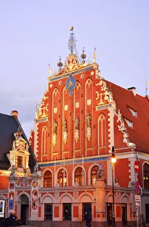 House of the Brotherhood of the Blackheads dating back to 1334, a Unesco World Heritage
