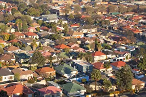 Gauteng Prints: Houses in suburbs, Johannesburg, Gauteng, South Africa