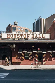 Hall Prints: Houston Hall, Massive beer hall and Brew pub located in New York City West Village, USA