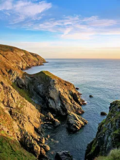 Howth Cliff at sunrise, County Dublin, Ireland