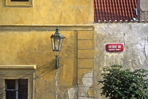 Street Sign Prints: Hradcany district