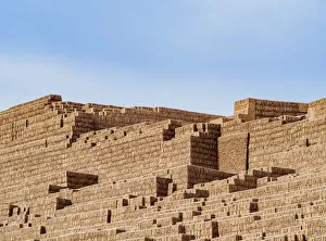 Huaca Pucllana Pyramid, Miraflores District, Lima, Peru