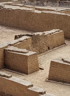 Huaca Pucllana Pyramid, Miraflores District, Lima, Peru