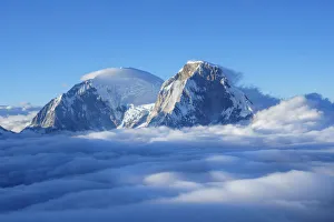 Ancash Prints: Huascaran peaks from Pisco mount. Ancasch, Cordigliera Blanca, Peru