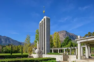 Franschhoek Prints: The Huguenot Monument Symbolising the Holy Trinity
