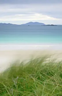 Harris Prints: Huisinish (Hushinish) beach on the West coast of the Isle of Harris