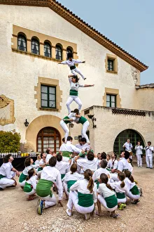 Display Gallery: Human castle, Cavas de Bohigas, Catalonia, Spain