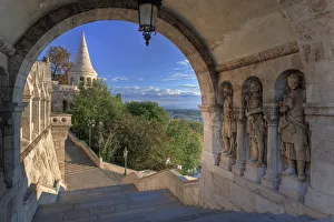 Hungary, Budapest, Fishermans Bastion