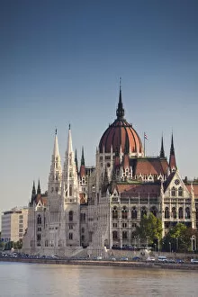 Hungary, Budapest, Parliament Buildings