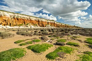 Images Dated 15th June 2021: Hunstanton Cliffs, Norfolk, England