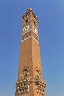 19th Century Gallery: Hussainabad clock tower, 1881, Lucknow, Uttar Pradesh, India