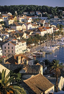 Former Yugoslavia Prints: Hvar, Hvar Island