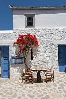 South West Europe Prints: Hydra Town, Hydra (Ydra) Island, Saronic Islands, Greece