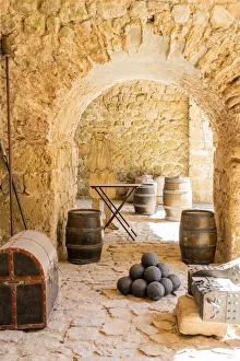 Images Dated 3rd March 2022: Ibiza Cathedral or Catedral de Santa Maria de las Nieves de Ibiza, Old Town, Ibiza Town, Ibiza