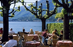 Bellagio Prints: Ice-cream on the terrace of The Grand Hotel Villa Serbelloni