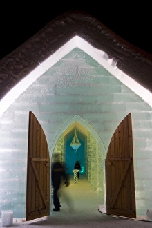 Ice Hotel in Quebec, Canada