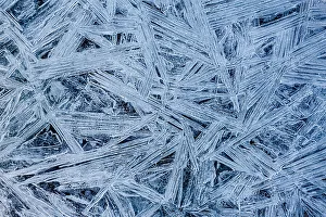 Textures Prints: Ice patterns on Georgian Bay, Muskoka, Ontario, Canada