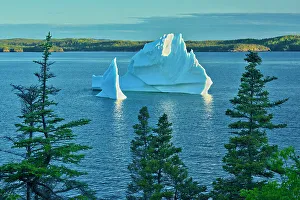 Newfoundland Prints: Iceberg in Bonavista Bay, Eastport, Newfoundland & Labrador, Canada