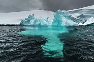 Images Dated 6th July 2022: Iceberg at Enterprise Island, Antarctica