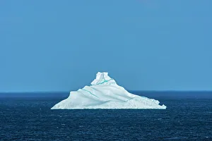 Newfoundland Prints: Icebergs in the Atlantic Ocean, Fleur de Lys, Newfoundland & Labrador, Canada