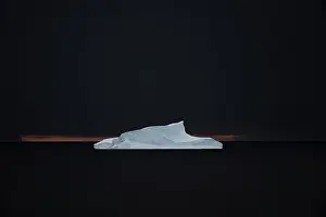 Polar Region Prints: Icebergs off the coast of Etah