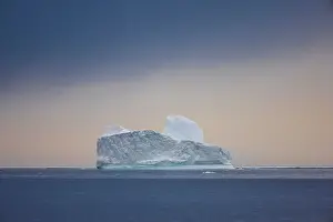 Inuit Prints: Icebergs off the coast of Etah