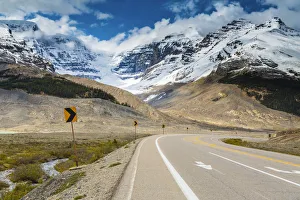 Icefield Prints: Icefields Parlway near Athabasca Glacier, Jasper National Park, Alberta, Canada