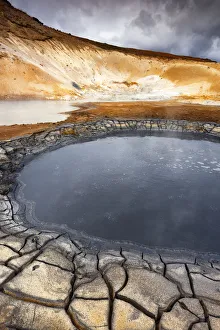 Freshness Prints: Iceland, Southern Peninsula, Reykjanes, Geothermal area of Krysuvik