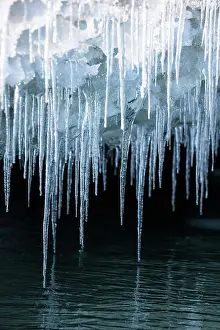 Polar Region Prints: icicles Siorapaluk or Hiurapaluk is a settlement in the Qaanaaq area of the Avannaata municipality in northern