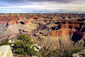 Images Dated 7th January 2020: Idyllic shot of Grand Canyon along Hermit Road, Grand Canyon National Park, Arizona, USA