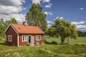 Summer House Prints: Idyllic summer house near Bro, Stockholm County, Sweden