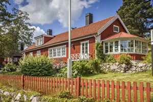 Summer House Prints: Idyllic summer house in Sigtuna, Stockholm County, Sweden