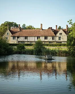 Images Dated 26th August 2021: Ightham Mote, Kent, England UK