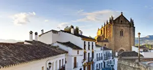 The White Villages Prints: Iglesia de Espiritu Santo, the first church built after reconquest of the city by