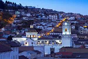 Images Dated 6th January 2014: Iglesia La Merced, Highest Church Tower In The Old Town, Moorish Design, Centro Historico