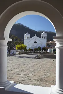 Iglesia de la Recoleta (Recoleta Church) in Plaza Anzures, Sucre (UNESCO World Heritage