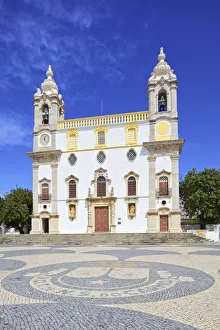 Bell Towers Prints: Igreja do Carmo, Faro, Eastern Algarve, Algarve, Portugal, Europe