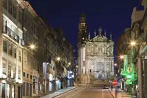 Douro Province Prints: Igreja dos Cla rigos, Porto Old Town (UNESCO World Heritage), Portugal