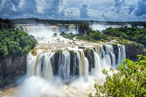 Images Dated 2nd March 2020: Iguazu Falls, Brazil, South America