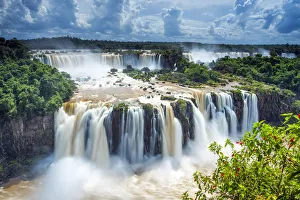Images Dated 2nd March 2020: Iguazu Falls, Brazil, South America