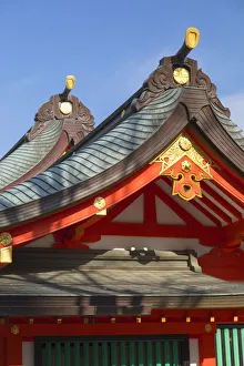 Kansai Collection: Ikuta Jinja shrine, Kobe, Kansai, Japan