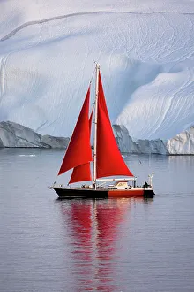 Danish Territory Prints: Ilulissat icefjord, Ilulissat, Greenland