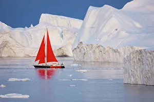Polar Region Prints: Ilulissat icefjord, Ilulissat, Greenland