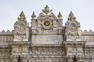 Imperial Gate, Dolmabahce Palace, Besiktas, Istanbul, Turkey