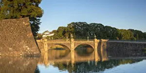 Grounds Prints: Imperial Palace and moat, Tokyo, Japan