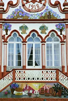 Covers Prints: Imperio de Sao Sebastiao, where are celebrated the Espirito Santo festivities. Terceira