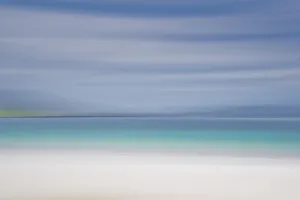 Impressionistic Luskentyre Beach, Isle of Harris, Outer Hebrides, Scotland