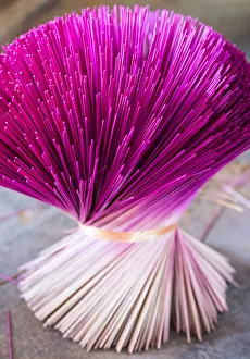 Images Dated 16th April 2019: Incense sticks, Hung Yen province, Vietnam