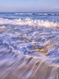 Cayman Prints: Incoming waves at Consuelos Beach as HUrricane Beryl approached Grand Cayman